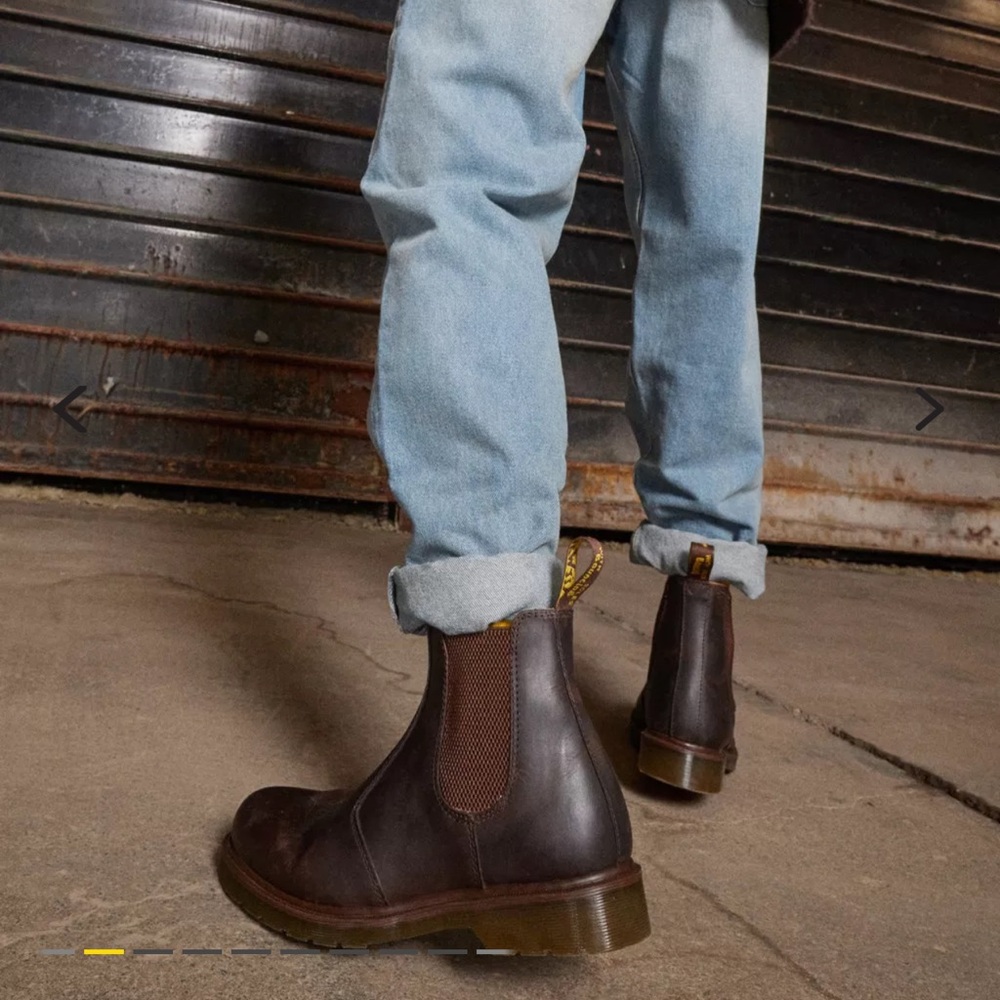 Dr. Martens Dark Brown Leather Boots